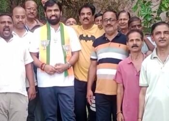 आमदार राम सातपुते यांनी केली ‘विकास की बात मॉर्निंग वॉक के साथ’