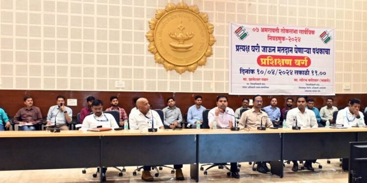 अमरावती लोकसभा मतदारसंघात १,१६७ मतदार गृहमतदानाचा हक्क बजावरणार ⭕