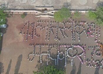 लातूर जिल्ह्याच्या प्रवेशद्वारात मतदानाचा जागर !