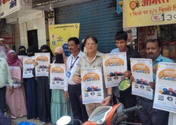 मतदानाबाबत हाजुरी येथील दर्ग्यात जनजागृती