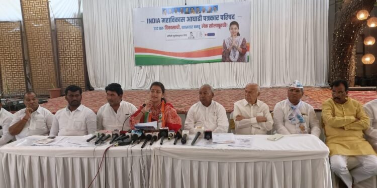 भाजपच्या दोन्ही खासदारांनी सोलापुरला 25 वर्षे मागे नेले -प्रणिती शिंदेंचा घणाघात