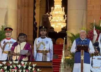 प्रधानमंत्री नरेंद्र मोदी यांचा शपथविधी सोहळा संपन्न