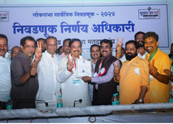 रायगड लोकसभा मतदारसंघात सुनील तटकरे ८२ हजार ७८४ मतांनी विजयी