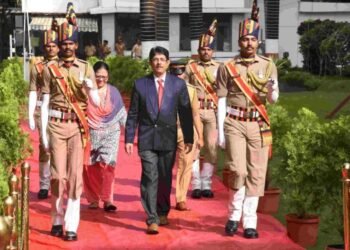 स्वातंत्र्य दिन समारंभाची मंत्रालयात रंगीत तालीम