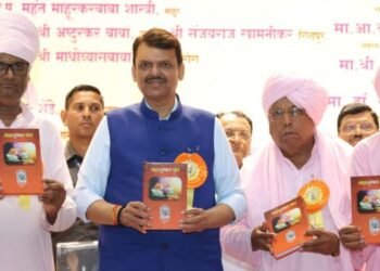रिद्धपूर येथे मराठीचे पहिले विद्यापीठ देता आले याचा आनंद 