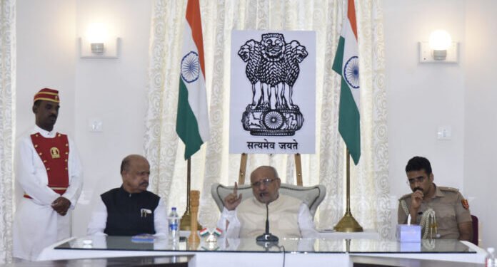 राज्यपाल सी. पी. राधाकृष्णन यांचा विविध घटकांशी संवाद