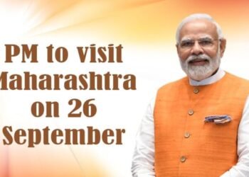 प्रधानमंत्री नरेंद्र मोदी  महाराष्ट्र दौऱ्यावर..