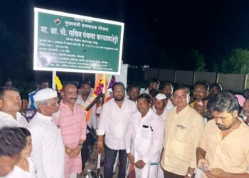 Akkalkot: पाणीदार आमदारांच्या हस्ते हणमगाव येथे विविध विकास कामांचे भूमिपूजन !