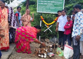 प्रभाग 22 मध्ये विकास कामांचा धडाका ; जाधव- गायकवाड यांच्या निधीतून…