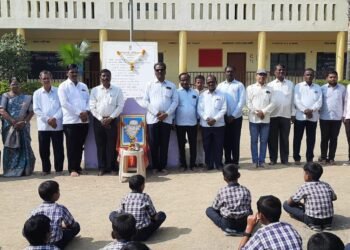 अनंत चैतन्य माध्य. व कनिष्ठ महाविद्यालय, हन्नूर येथे” संविधान दिवस” उत्साहात साजरा —-