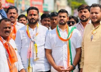 शिवसेनेचे उमेदवार अमर पाटील यांची त्रिसूत्री..! भेटीगाठी, पदयात्रा,कॉर्नर सभा..