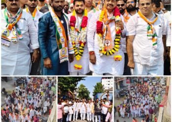 ‘विकासा’च्या मुद्द्याचं बोला..! भाजपच्या बालेकिल्ल्यात महेश कोठे यांचे शक्तिप्रदर्शन