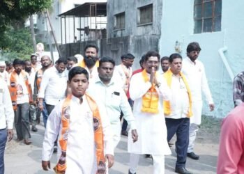 मतदारसंघाचा विकास हाच माझा ध्यास – महादेव कोगनुरे, मनसे उमेदवार