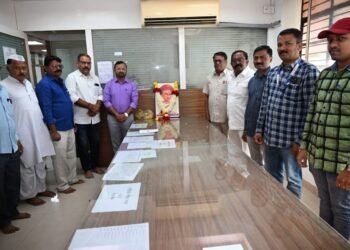 जिल्हा माहिती कार्यालयात पत्रकार दिन साजरा