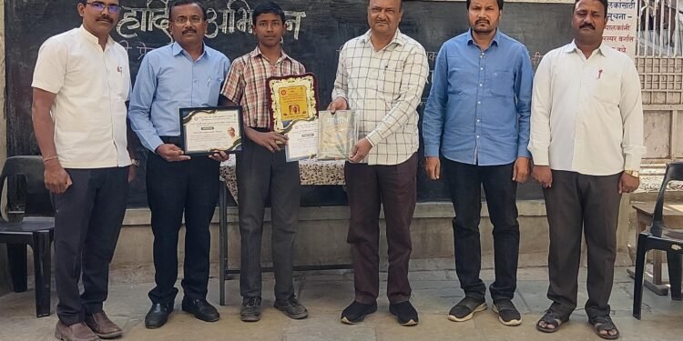 जैन गुरुकुलचा’ दिग्विजय सुरवसे राज्यस्तरीय स्पर्धेत द्वितीय