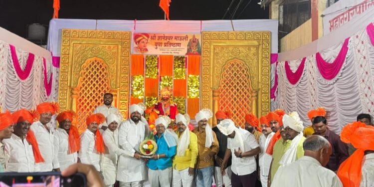 ज्ञानेश्वर माऊली युवा प्रतिष्ठानच्या उत्सव अध्यक्षपदी महेश ठाकरे