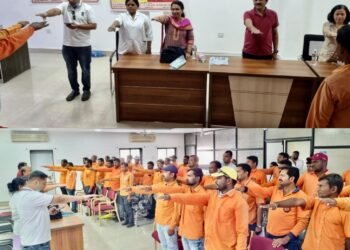 TB विरोधी लढ्यात सोलापूर रेल्वे विभाग सज्ज.! कर्मचाऱ्यांसाठी आरोग्य शिबिर..!