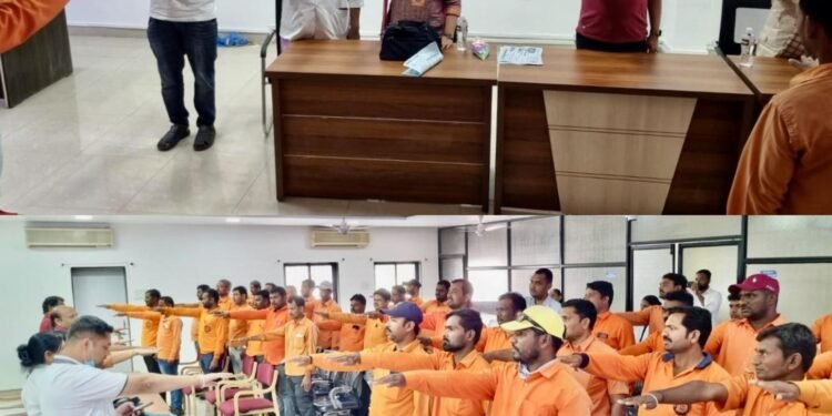 TB विरोधी लढ्यात सोलापूर रेल्वे विभाग सज्ज.! कर्मचाऱ्यांसाठी आरोग्य शिबिर..!