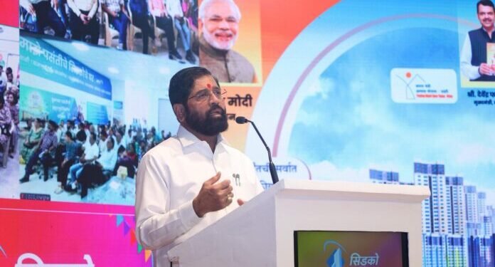 ‘सिडको’चे हक्काचे घर मिळालेले भाग्यशाली -उपमुख्यमंत्री एकनाथ शिंदे