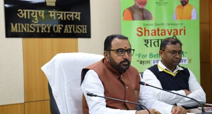 ‘सशक्त आरोग्यासाठी’ शतावरीच्या विशेष प्रजाती अभियानाचे उद्घाटन