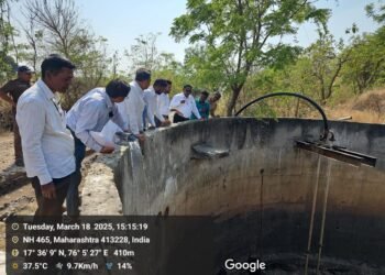 तहानलेल्या ‘वळसंग’साठी सीईओ जंगम फील्डवर..! वाचा सविस्तर..