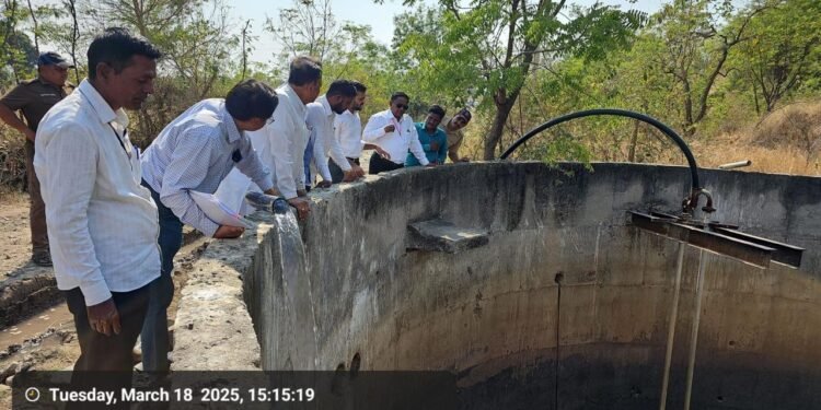 तहानलेल्या ‘वळसंग’साठी सीईओ जंगम फील्डवर..! वाचा सविस्तर..