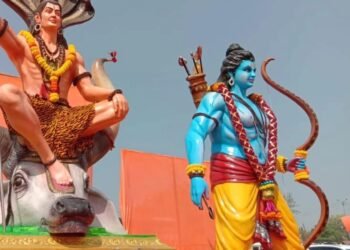 अक्कलकोटमध्ये श्रीराम नवमी शोभायात्रा उत्साहात पार