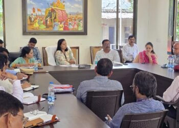 छत्रपती शिवाजी महाराज पुण्यतिथी कार्यक्रमाच्या नियोजनाचा महिला व बाल विकास मंत्री आदिती तटकरे यांनी घेतला आढावा