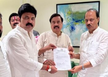 मनगटाला घड्याळाची मिळाली साथ..! पाटलांची ‘जिल्हाध्यक्ष’पदी निवड..!