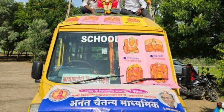 अनंत चैतन्य च्या “बाप्पाला लेझीमच्या तालात” निरोप