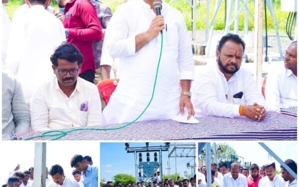 ‘भगीरथ’ योजनेतून मानेगाव उजळले ; आमदार अभिजीत पाटील यांचा विजेचा संकल्प प्रत्यक्षात.!