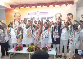 आगामी सोलापूर महापालिका निवडणुकीत – “अब की बार ५० पार” : राष्ट्रवादी काँग्रेस शहर-जिल्हाध्यक्ष संतोष पवार