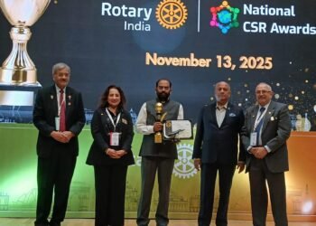 सोलापूरच्या बालाजी अमाईन्सला रोटरी इंडियाचा ‘बेस्ट प्रोजेक्ट अवॉर्ड’