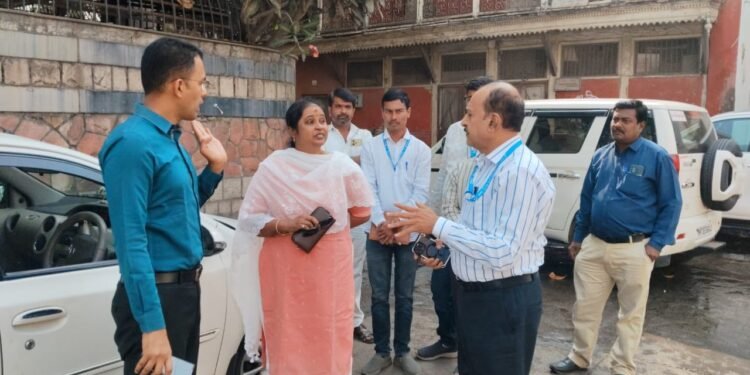 श्री सिद्धरामेश्वर यात्रा सुरळीत पार पडावी यासाठी आयुक्तांचा फील्ड दौरा; मार्ग व होम मैदानाची तपासणी