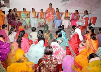 प्रभाग ६ मध्ये बहिणींचा जोरदार खेळ! भाजप उमेदवारांसाठी ‘लाडक्या बहिणी’ सक्रिय”