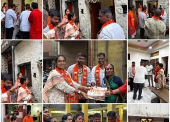 “तुमचे मत, आमचे व्हिजन!” प्रभाग ७ मध्ये भाजप उमेदवारांचा होम-टू-होम धडाका; परिवर्तनाचा ठाम दावा..