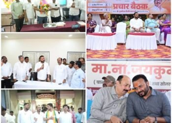 शिक्षक मतदारसंघाच्या निवडणुकीत राजकीय नेत्यांची ताकद कौस्तुभ गावडेंच्या पाठीशी; सोलापुरात प्रचाराचा धडाका!